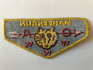 Maheengun Lodge 136 F2c OA flap patch Order of the Arrow Boy Scout 2