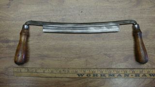 Antique Witherby Draw Knife,  16 - 1/4 " H - H,  1 - 5/16 " X 9 - 9/16 " Edge,  L@@k