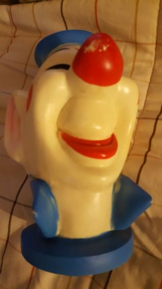 York Vinyl Product Water Gun Game Clown Head Amusement Park