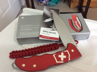 The Big Red Hunter Pro Victorinox Knife In The Box,  A Beauty
