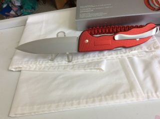 The Big Red Hunter Pro Victorinox Knife in the box,  a beauty 4