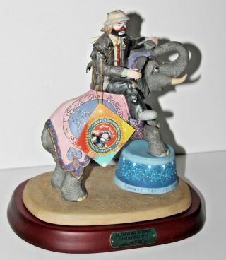 Emmett Kelly Jr Signed Limited Edition Celebrating 35 Years of Clowning 9753 3