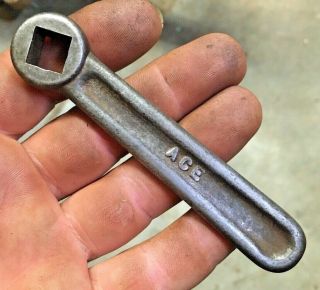 Ace 3/8” Square Metal Lathe Tool Post Holder Wrench 4 Atlas Craftsman Southbend