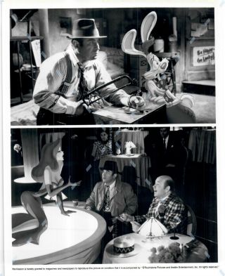 Press Publicity Photo Still Kit 8x10 Who Framed Roger Rabbit 1988 Jessica Sings