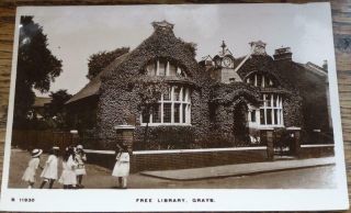 Real Photo Postcard Library (children) Grays Essex