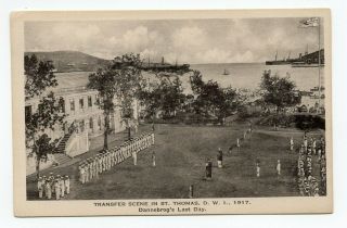 Transfer Of St.  Thomas D.  W.  I.  To U.  S.  Virgin Islands Territory 1917 Lightbourn