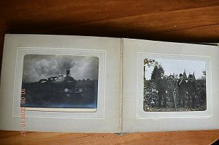 A Rare Victorian Photo Album - 26 B&w Photos - 24 Pages - 22 Blank Spaces.