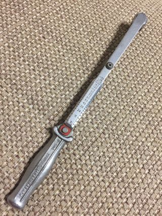 Vintage J.  H.  Williams & Co.  B - 58a Torque Wrench 150 Foot Pounds