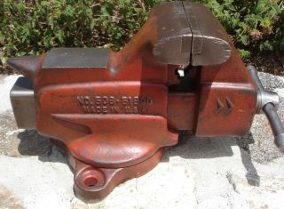 Vintage Craftsman Bench Vise,  Swivel Bench Vise,  No.  506 - 51800,  Usa