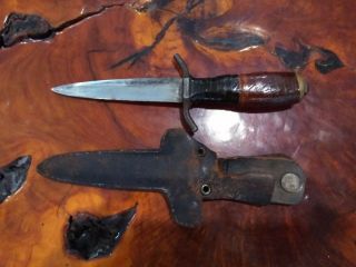 W.  W.  I Boot Or Trench Knife Made By A.  W.  Wadsworth And Son In Good