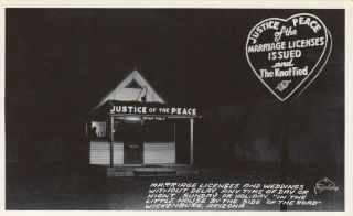 Rp: Wickenburg,  Arizona,  30 - 40s ; Justice Of The Peace,  Night,  Frashers