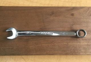 Vintage Snap On short combination wrench 3/8 