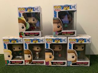 Funko Pop Television 313 - 318 Saved By The Bell Complete Set Of Six Vaulted