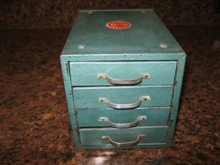 Vintage Wards Master Quality Parts Cabinet 27