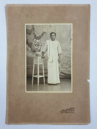 Vintage Photograph INDIAN IN PENANG 4in x 6in 2
