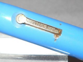 Conklin Vintage Blue Ring Top Fountain Pen - - flexible medium 5
