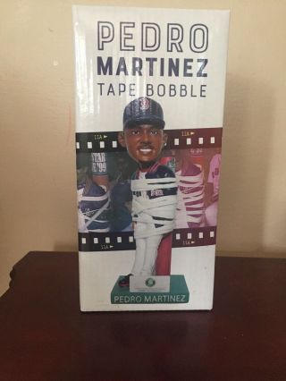 Pedro Martinez Boston Red Sox Sga Bobblehead 9/25/18,  Tape Pole Bobble