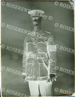 1915 Royal Artillery - Major Holdsworth Hunt 2 glass negative 22 by 16cm 3