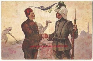 Turkey / 1911 Turkish Italian War,  Turkish And Italian Soldiers