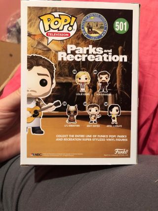 Funko Pop Television Parks and Recreation 501 Andy Dwyer figure rare 3
