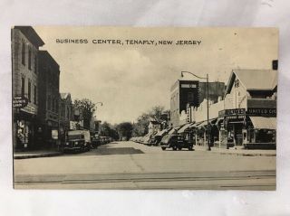 Tenafly Jersey Vintage 1947 Black And White Photo Post Card