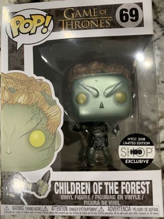 Funko Pop Game Of Thrones: Children Of The Forest " Metallic " Nycc 2018 69 Hbo