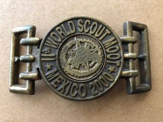 11th World Scout Moot 2000,  Mexico Souvenir Buckle