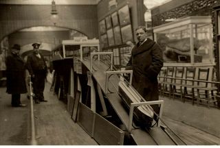 Crystal Palace Real Photo Demo Of Underground Railway Early 1900s Kearney