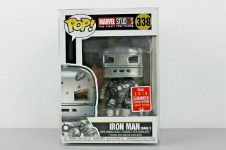 Funko Pop Marvel Iron Man (mark 1) 338 2018 Summer Convention Limited Edition