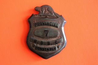 Vintage Obsolete Halifax Dartmouth Bridge Commission Badge