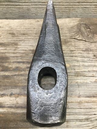 Vintage Unique Design 6 lbs Splitting Maul Axe Head Woodsman Firewood Splitting 3