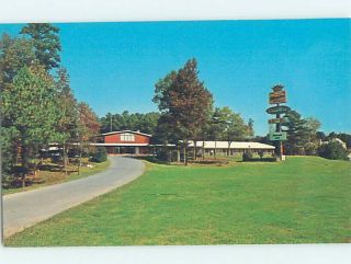 Pre - 1980 Motel Scene Durham North Carolina Nc Ad8998