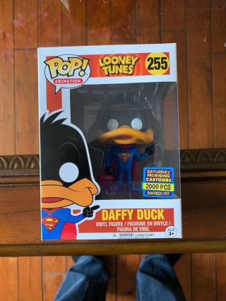 Funko Pop Looney Tunes Daffy Duck Stupor Duck 255 San Diego 2017 Sdcc