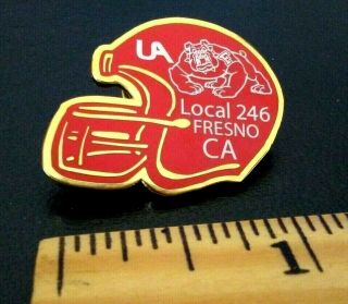 Plumbers & Steamfitters Local Trade Union 246 Fresno Ca Ua Member Lapel Pin