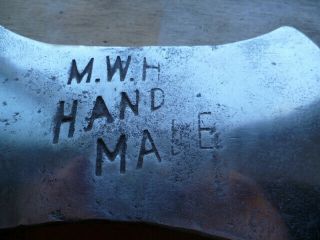 MWH Double Bit Axe Marshall Wells Hardware Circa 1900 - 1916 2