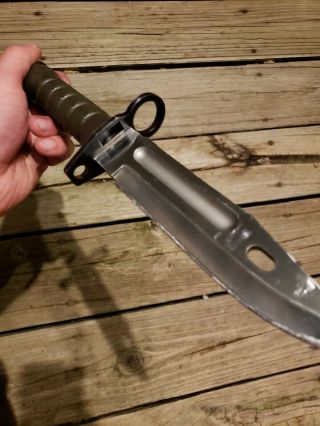 Complete M9 Phrobis Iii Bayonet Knife M9 Scabbard Usgi