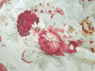 Waverly Garden Room Norfolk Rose Round Tablecloth 70 "