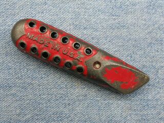 Vintage Cast Iron Utility Knife With Holes In Body Made In Usa