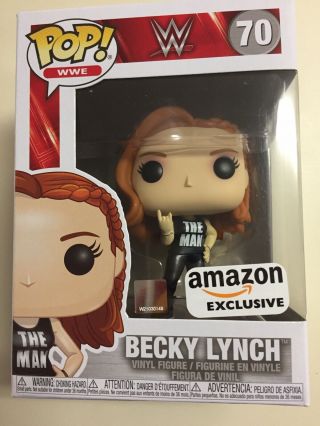 Funko Pop Wwe: Becky Lynch The Man Amazon Exclusive