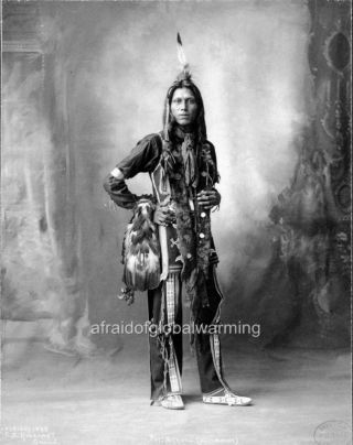 Photo.  1890s.  Dust Maker - Native American Ponca Indian