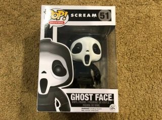 Funko Pop Movies: Scream - Ghost Face 51 Vinyl Figure Authentic