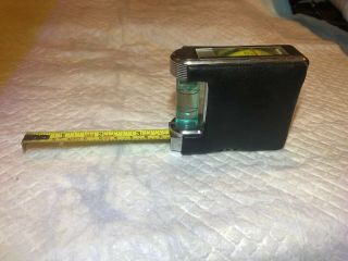 Lillian Vernon Tape Measure With Built In Level & Scribe,  Vintage.