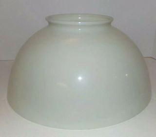 Vintage Milk Glass Lamp Light Shade Large Size 14 Inch Lighting