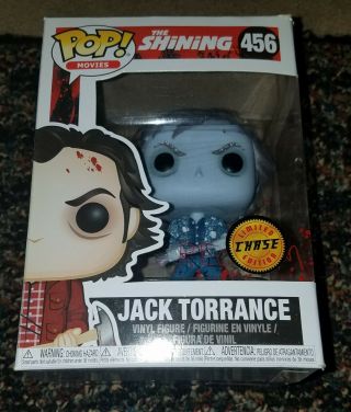 Funko Pop The Shining,  Limited Edition Chase Frozen Jack Torrance 456