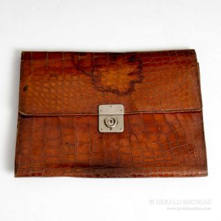 Vintage Crocodile Writing Case & Wallet 6