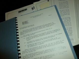 DELOREAN MOTOR Restructuring Proposal (1982) and Many More Docs 4