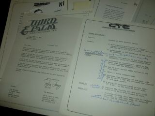 DELOREAN MOTOR Restructuring Proposal (1982) and Many More Docs 5