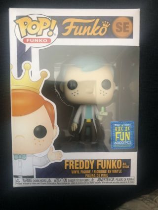Funko Pop - Box Of Fun Freddy As Rick Funko Shop Exclusive -