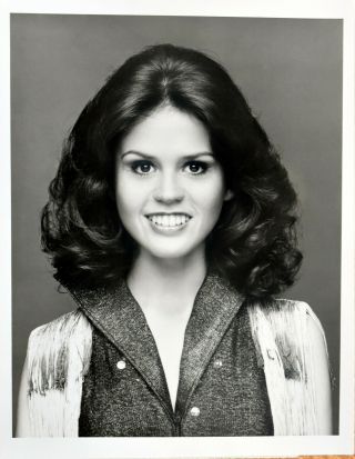 7 X 9 B & W Abc Promo Photo Of Marie Osmond For The " Donny And Marie " Program