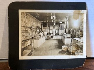 Antique Missouri 1900s Cabinet Photo General Grocery Store
